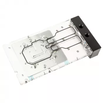 Backplate BitsPower X-TEND active pre RTX 4090 FE — akrylový povrch (BP-VG4090FE-BKP)