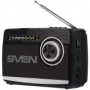 Reproduktor SVEN SRP-155, čierny (3W, Bluetooth, FM/AM/SW, USB, microSD, baterka, akumulátor)