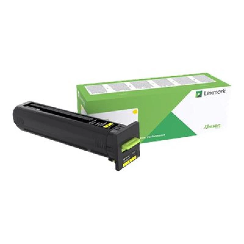 Lexmark 72K2XYE tonerová kazeta Corporate s mimoriadne vysokou výťažnosťou, žltá, 22 000 strán