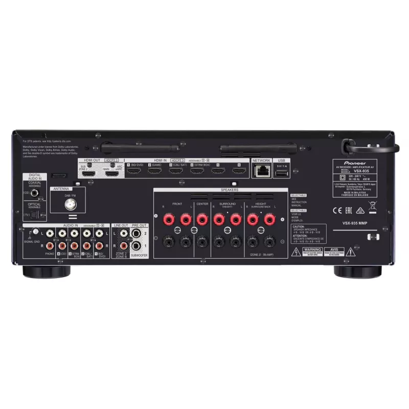 Pioneer VSX-935-B domáce kino receiver čierna