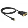 Adaptér video kábla DeLOCK 83988 Mini DisplayPort na DVI-D 1m