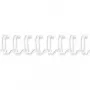 Fellowes - viazací hrebeň - 12 mm - 297 mm - 34 krúžkov - A4 (210 x 297 mm) - 100 listov - biela - 100 kusov (53270)