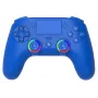Bezdrôtový LED ovládač SUBSONIC SA5639-3 pre PS4 a PC, modrý bezdrôtový gamepad