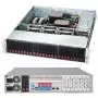 Supermicro SC216 BE1C-R920LPB - Rack - rack-mountable - 2U - vylepšený, rozšírený ATX - SATA/SAS - Hot-Swap 920 Watt - Black