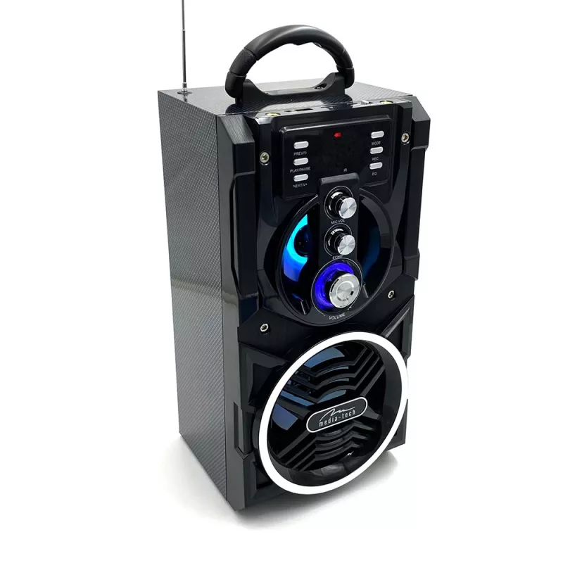 Stereo prenosný reproduktor Media-Tech PARTYBOX BT MT3150 čierny
