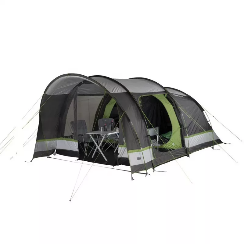 High Peak Brixen 4.0 sivozelený 4-miestny stan 11815