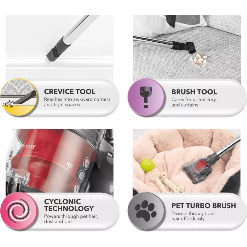 Vysávač Beldray BEL0700TBVDE Compact Pet Plus