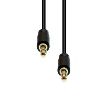 3-pinový štíhly kábel ProXtend M3S-07 čierny 7 m — 3-pinový štíhly predlžovací kábel