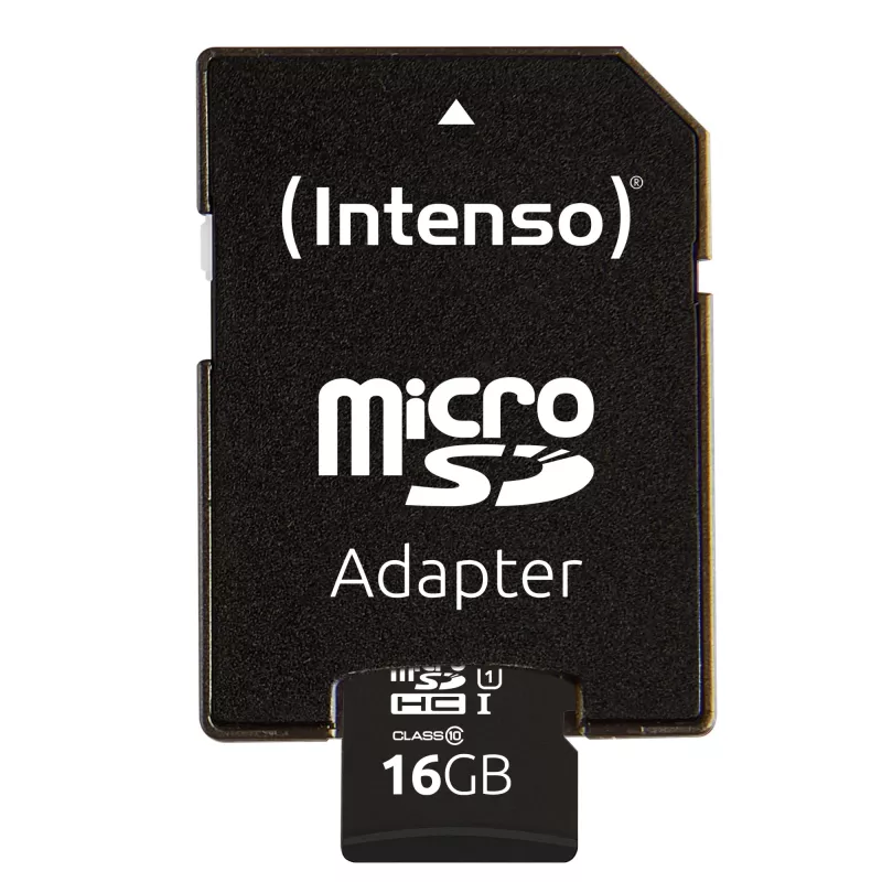Flash pamäť Intenso 16GB microSDHC UHS-I Class 10