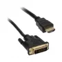 Video kábel adaptér Akasa AK-CBHD06-20BK 2m DVI-D HDMI čierny