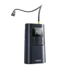 Baseus PrimeTrip VA1 prenosný kompresor na pneumatiky, 75 W, 2v1 s baterkou a powerbankou 6000 mAh, čierny