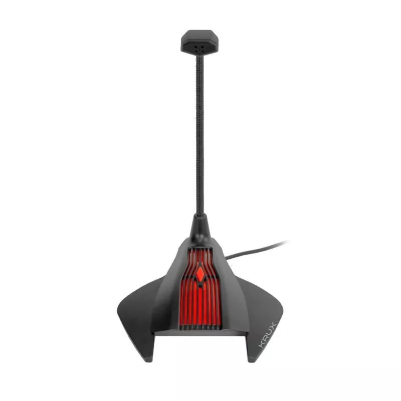 Káblový mikrofón KRUX Prana Jack KRX0005 – kardioidný, 20–20000 Hz, 16-bit, čierny
