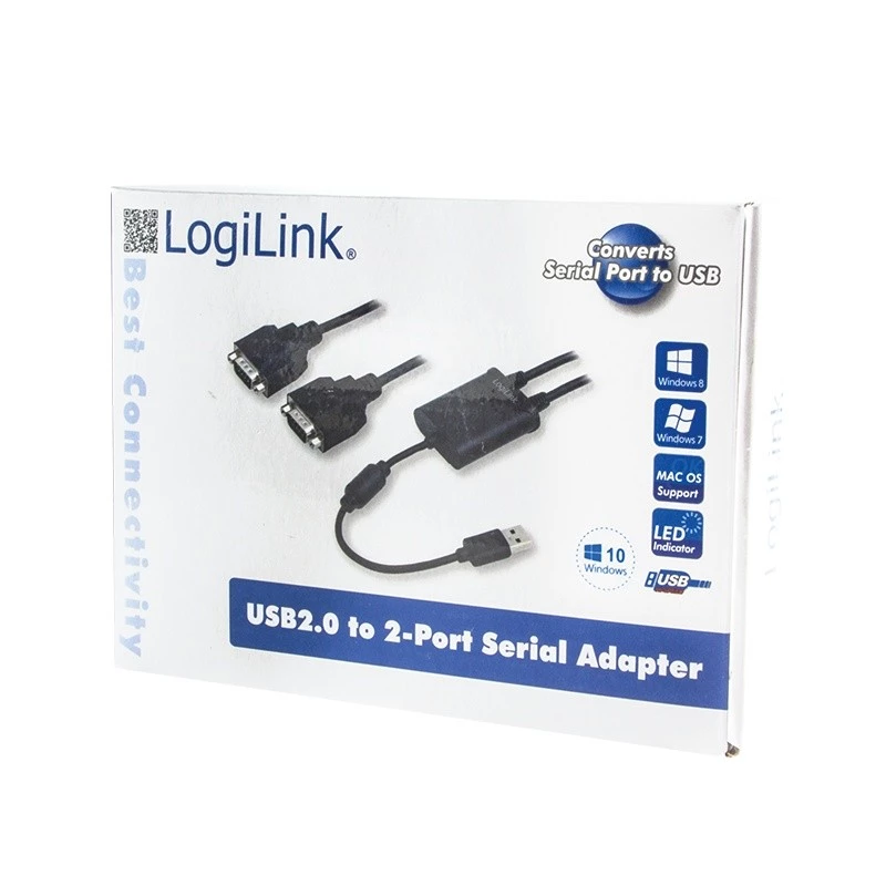 USB 2.0 na 2x sériový adaptér