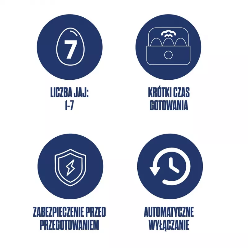 Varič vajec Westinghouse WKEB201EU — elektrický varič vajec na pracovnú dosku