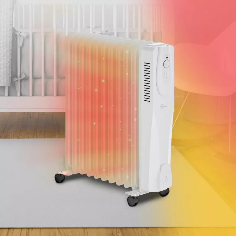 Extralink olejový radiátor NY-25W1 2500W, 11 rebier
