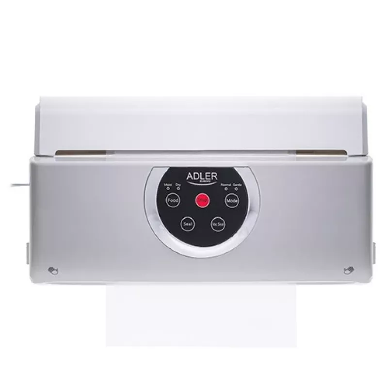 Vákuovačka Adler AD 4503, 130 W, vákuum -750 až -800 mbar, konektor Type-C, sivá/biela