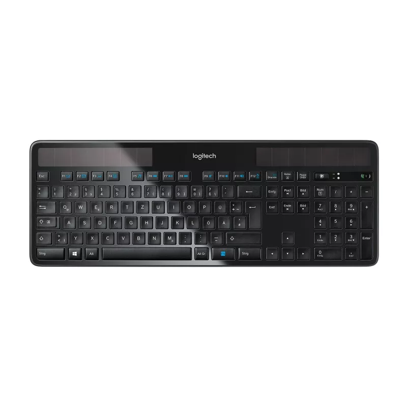 Logitech bezdrôtová solárna klávesnica K750