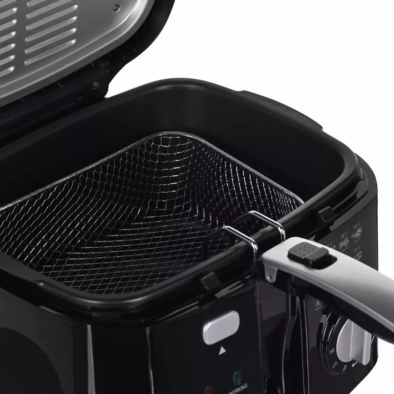 Fritéza Mesko Home MS 4908 Single 2,5 l 1800 W čierna sivá