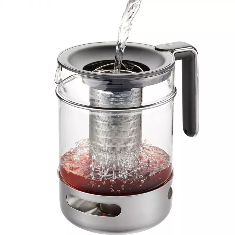 GEFU T-PREP kanvica na čaj s ohrievačom 1.5 ltr