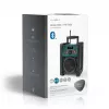 Rádio Nedis RDDB3100GN 15W Bluetooth IP65 čierna/zelená