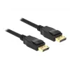 DeLOCK - DisplayPort kábel - DisplayPort (M) na DisplayPort (M) - 1,5 m - podpora 4K - čierny (85508)