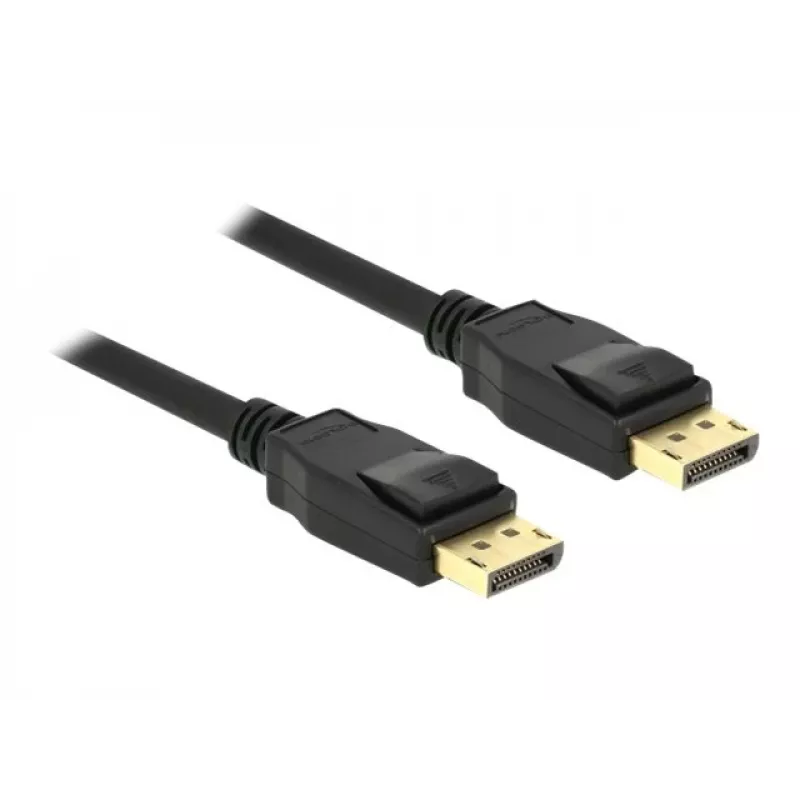 DeLOCK - DisplayPort kábel - DisplayPort (M) na DisplayPort (M) - 1,5 m - podpora 4K - čierny (85508)