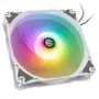 120mm ARGB ventilátor BitsPower Notos — biely, model BPTA-FX1812NTWH-1