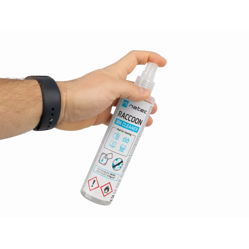 Izopropylalkoholový sprej NATEC Raccoon IPA Cleaner 250 ml — NATEC NSC-2450