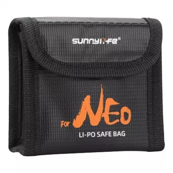 Ochranné puzdro Sunnylife NE-DC850 pre 3 batérie DJI Neo – ľahké, odolné úložné puzdro