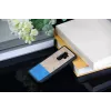Puzdro na smartphone man and wood pre Galaxy S9 Plus — holubia čierna
