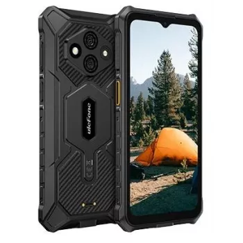 Odolný smartfón UleFone RugKing 3 Pro — 16,7 cm (6,56 palca) HD+, Unisoc T7250 1,6 GHz, 8 GB RAM, 128 GB, 48 MP Dual, 5700 mAh, Dual SIM, USB-C, čierny