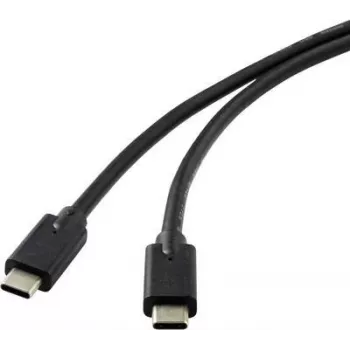 Renkforce RF-4531576 USB kábel 2 m USB 3.2 Gen 2 (3.1 Gen 2) USB-C čierny (RF-4531576)