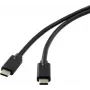 Renkforce RF-4531576 USB kábel 2 m USB 3.2 Gen 2 (3.1 Gen 2) USB-C čierny (RF-4531576)