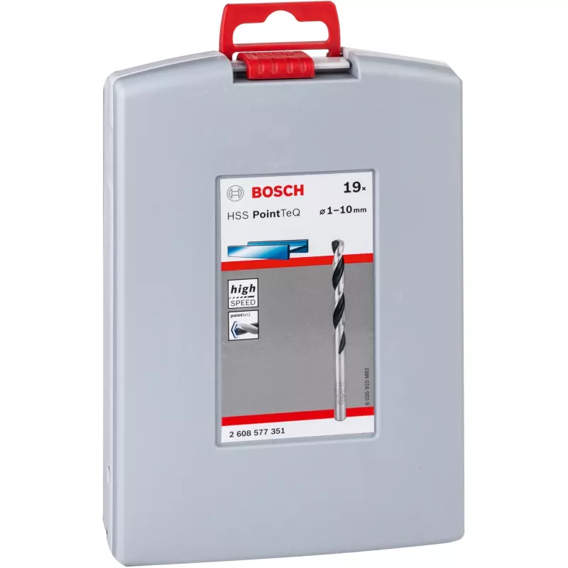 Bosch HSS vrtáky do kovu PointTeQ sady