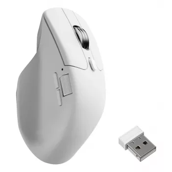 KEYCHRON M6 (1000Hz) biela bezdrôtová myš
