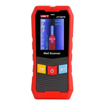 Detektor kovov a dreva Unit UT387E – hĺbka detekcie: kov do 100 mm, drevo do 38 mm
