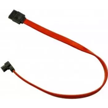 Inter-Tech - SATA kábel - Serial ATA 150/300/600 - SATA na SATA - 50 cm - 90° konektor, zaistený (88885312)