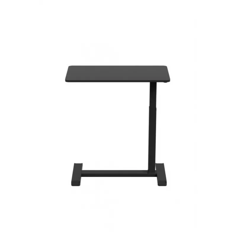 Rovný počítačový stôl Gembird TVS-DESK-02-BK čierny drevotrieska
