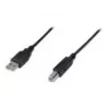 Digitus ASSMANN - USB kábel - USB Type-A, 4-pin (M) - USB Type-B, 4-pin (M) - 50 cm (USB/USB 2.0) - čierny (AK-300105-005-S)
