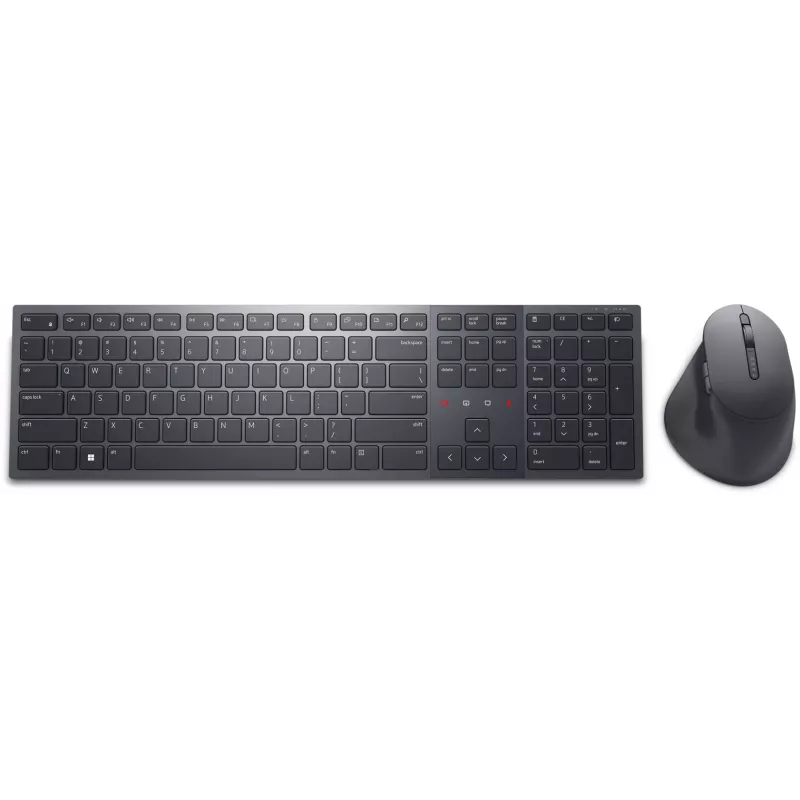 Dell Premier Collaboration klávesnica a myš KM900 | sada klávesnice a myši | bezdrôtová | LT | grafitová | USB-A | bezdrôtové pripojenie