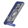Puzdro Torras Pstand Series pre iPhone 16 Pro — modré, tenké, ľahké ochranné puzdro
