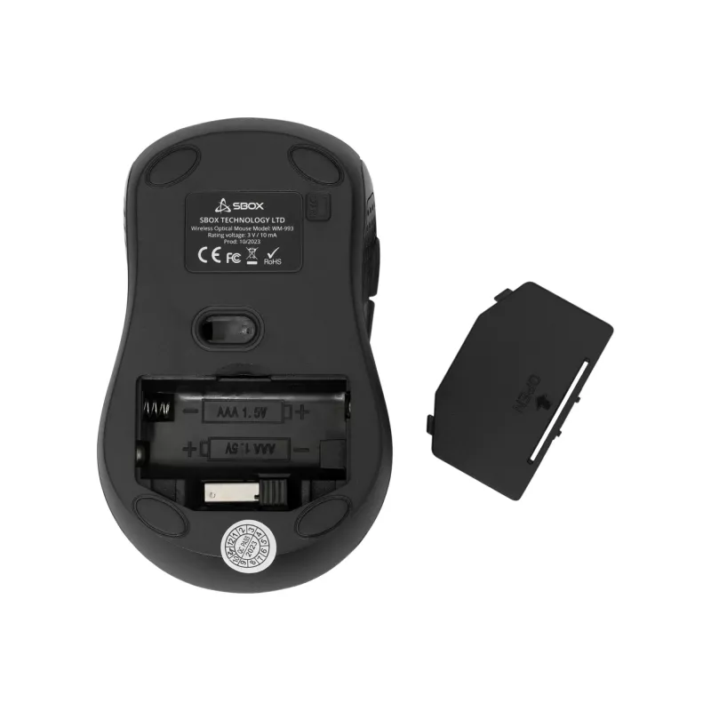 Bezdrôtová myš SBOX WM-993 ružová USB Type-A