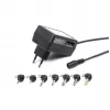 EnerGenie EG-MC-008 sieťový adaptér/menič do interiéru 12 W čierny