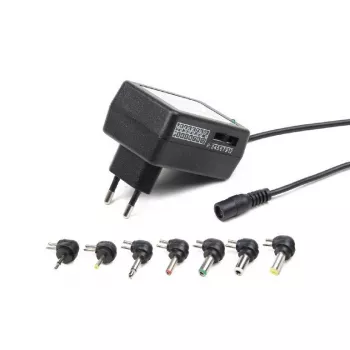 EnerGenie EG-MC-008 sieťový adaptér/menič do interiéru 12 W čierny
