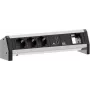 BACHMANN DESK 3x zásuvka s ochranným kontaktom 1x USB nabíjačka 1x ABD GST18 (902.0253)