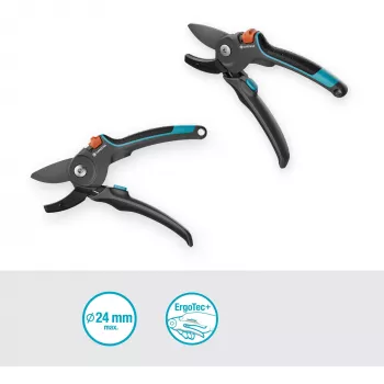GARDENA záhradné nožnice PremiumCut Flex 12250-20 s ergonomickou rukoväťou a ľahkou konštrukciou