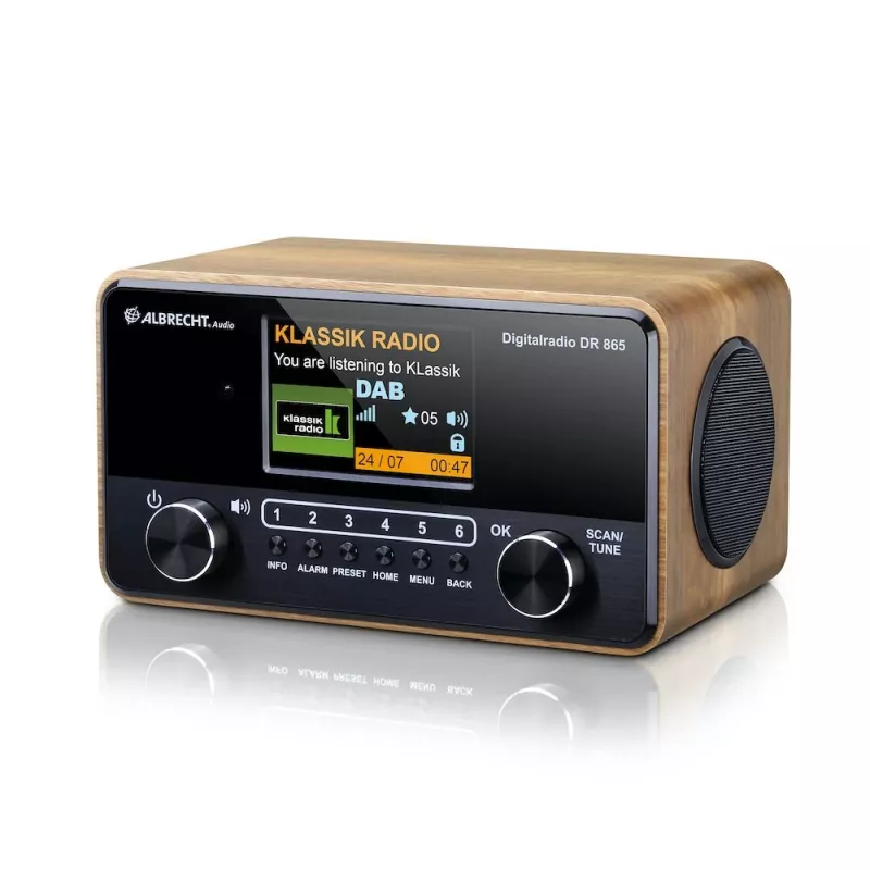 Albrecht DR 865 Senior digitálne rádio (otvorený obal)
