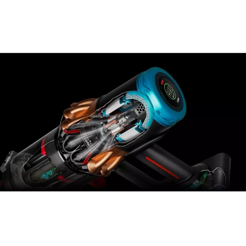 Dyson V16 Piston Animal tyčový akumulátorový vysávač (492963-01), matná čierna/meď