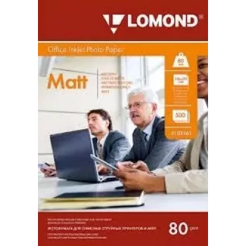 Lomond fotografický atramentový papier matný 85 g/m² A4, 500 listov, obojstranný