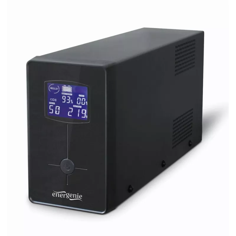 Gembird EG-UPS-035 UPS (neprerušiteľný zdroj napájania) Line-Interactive 2 kVA 1200 W 5 AC výstupov